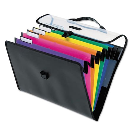 Officespace Pendaflex 1 By 3 Tab Desk Free Poly Hanging Organizer With Case, Letter, Assorted OF2524744